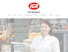Tablet Screenshot of igaeastbrisbane.com.au